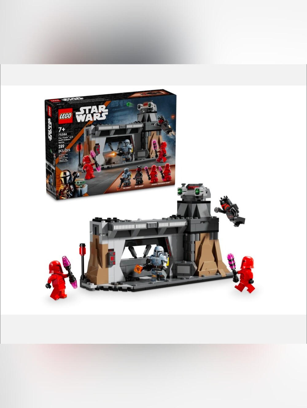 LEGO Star Wars Paz Vizsla and Moff Gideon Battle set (75386)